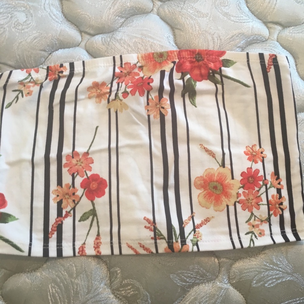Bandeau tube top